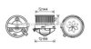 PRASCO AL8137 Electric Motor, interior blower